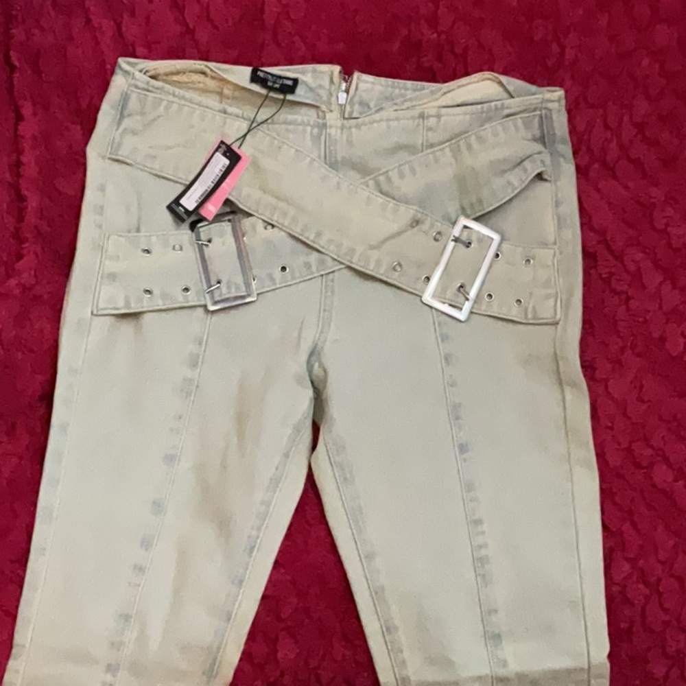 Shape Washed Denim Flare Jeans